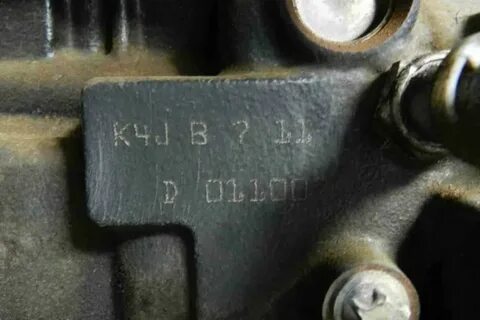 Номер двигателя рено клио