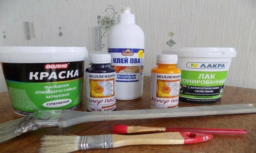 Добавить в краску пва. Краска пва. лаки краски клей. клей пва и красители. поливинилацетатная краска.