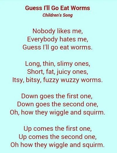 Песня nobody like. Nobody likes me Everybody hates me guess i go eat worms. Nobody likes me think i'll go eat worms. Nobody песня. Nobody likes me.