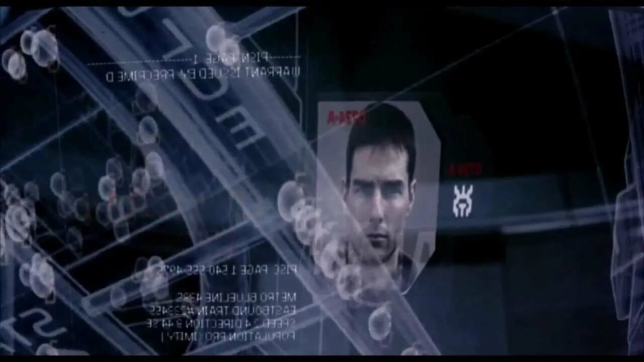 Особое мнение на ютубе. Minority Report (2002) Trailer. Особое мнение трейлер. Скриншот с названием Minority Report (2002). Лексус особое мнение том Круз.