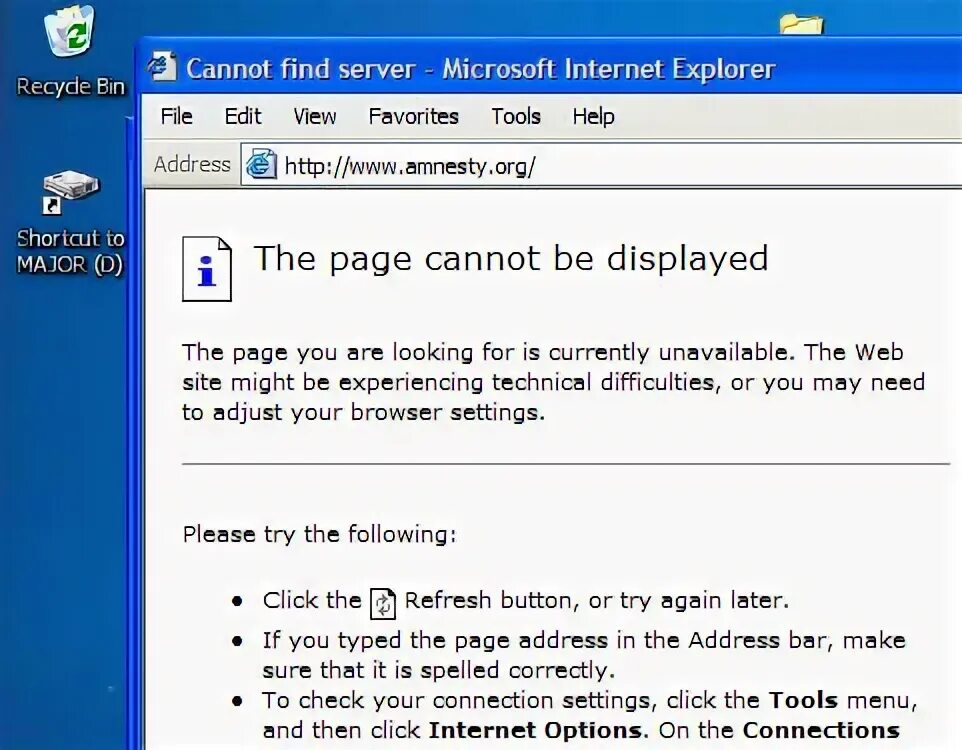Cannot be displayed using. China internet network information center. this page cant be displayed.