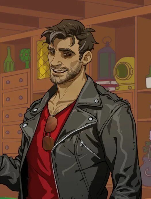 Nippy daddy. Дрим Дэдди персонажи. Robert small Dream Daddy.