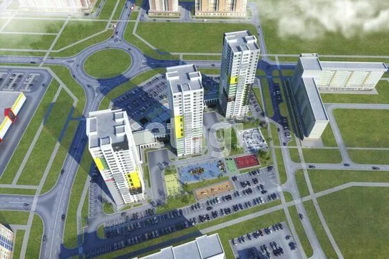 Проект город в квартире Жилой район Южный город, housing complex, Samara Region, Volzhskiy rayon, selsko