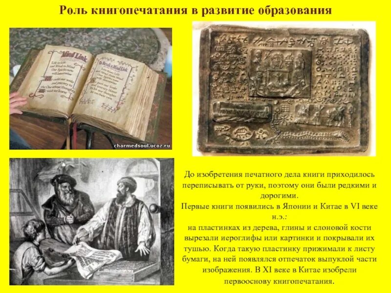 Доклад история книгопечатания. Роль книгопечатания. возникновение книгопечатания. роль изобретения книгопечатания. бумага для книгопечатания.