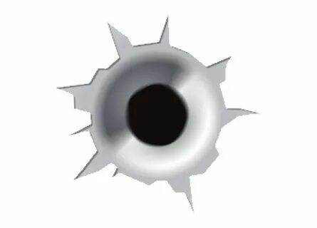 Bullet hole