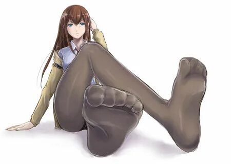 Girls feet in socks