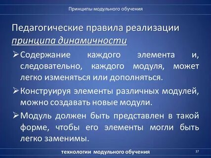 Реализация принципов обучения русскому языку