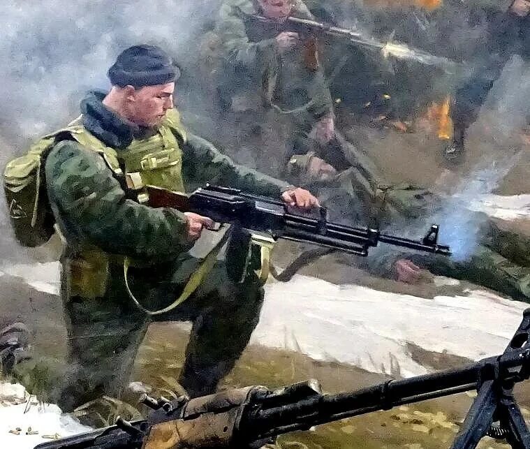Russian army boy