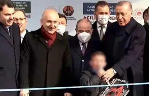 Эрдоган пощечина ребенку