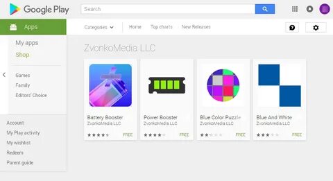 App categories