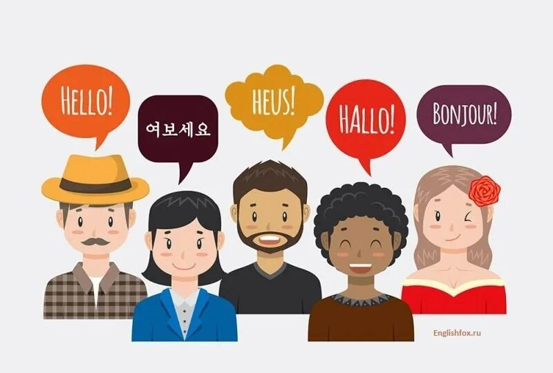 My speak of language