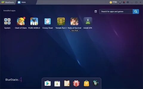 Bluestacks компьютер