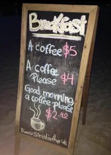 Had coffee
