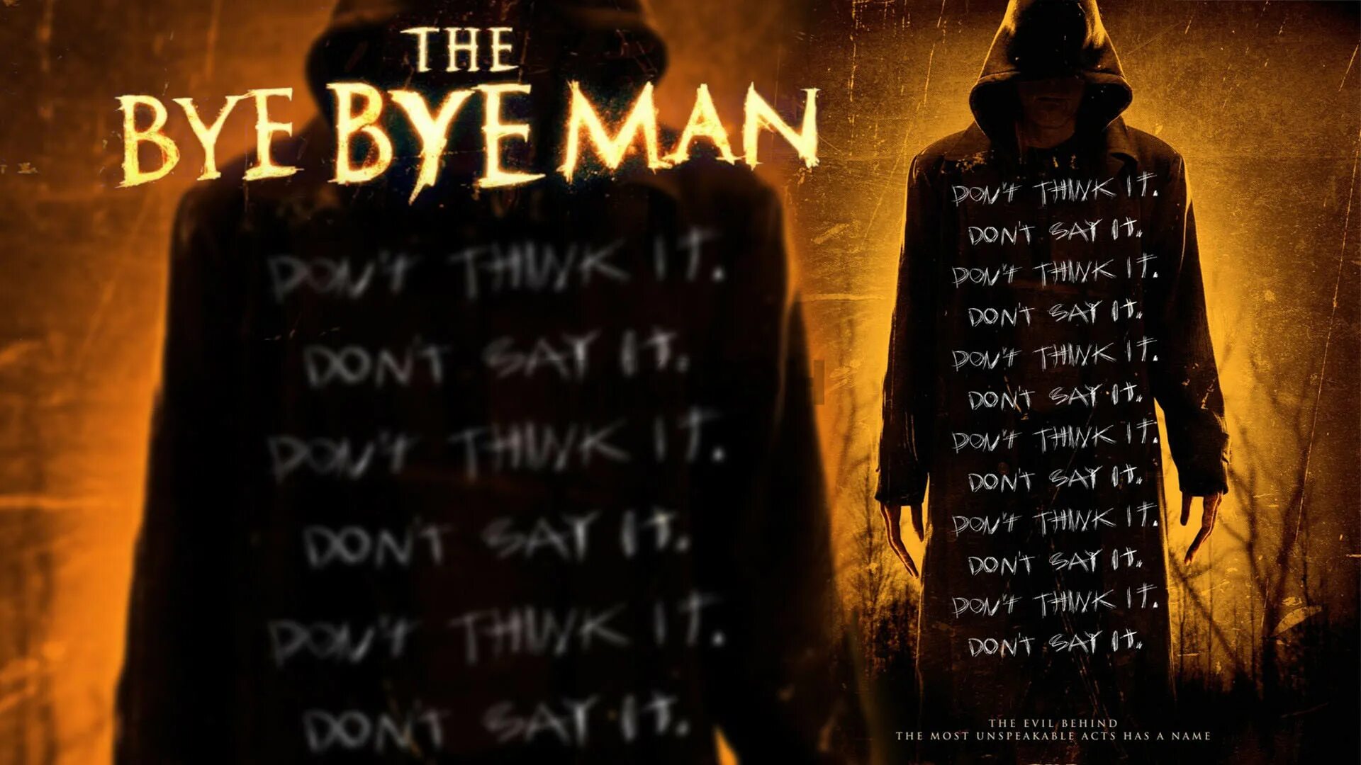 Gone bye bye. Bye bye man.