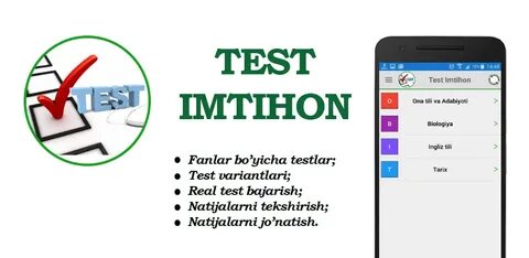Ona tilidan testlar
