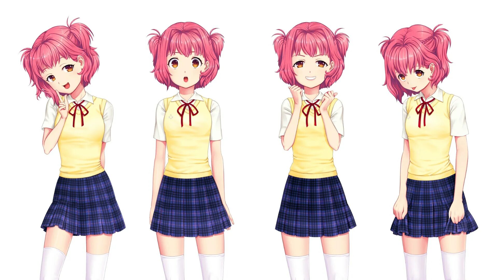 Спрайты персонажей для новеллы. Moe era марта спрайт. Позы для визуальных новелл. Бесконечное лето ольга пионерка. Moe era нана.