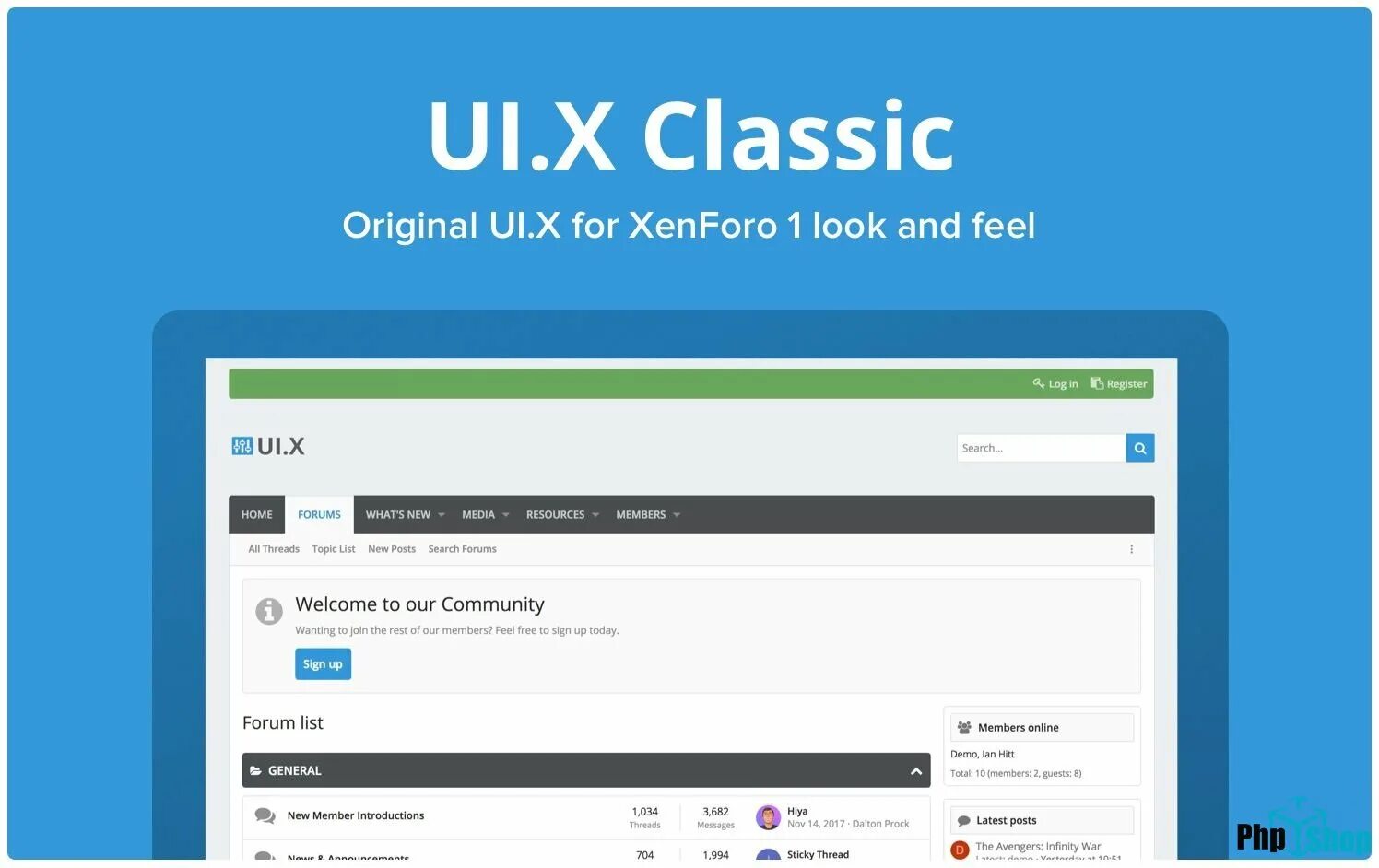 Classic ui