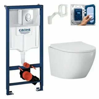 Комплект инсталляция унитаз grohe solido