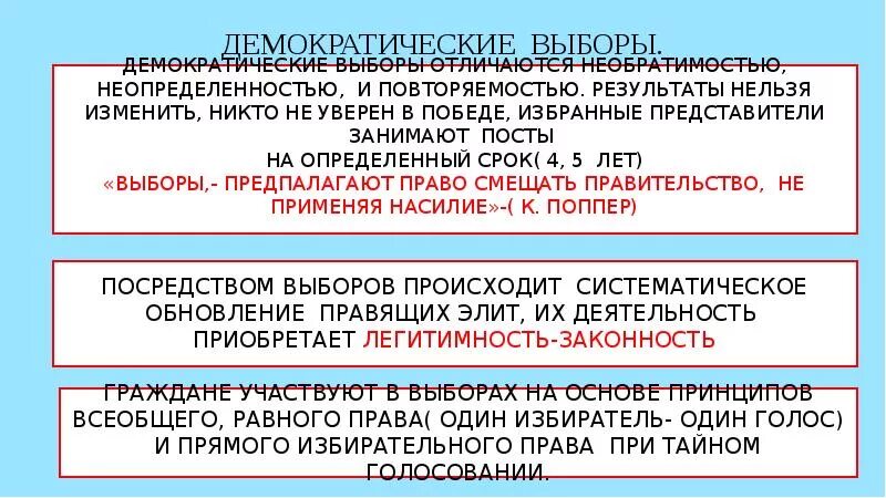 Выборы демократическом обществе кратко. Демократические выборы. Демократические вы.оры. Демократические выборы презентация. Демократические выборы понятие.