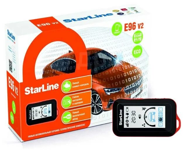 Starline e96 v2 подключение к телефону Сигнализация StarLine E60 купить с установкой в Санкт-Петербурге avto-zapusk.r