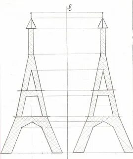 Рисунок осевой симметрии