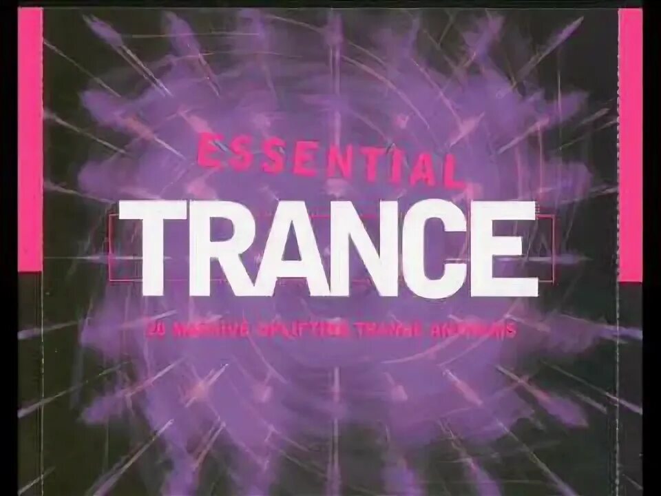 Trance музыка слушать. Trance 1999 диск.