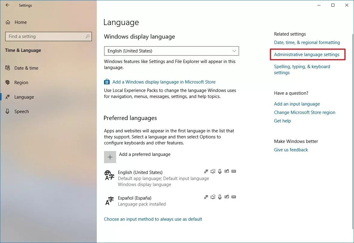 Appear на русском. How change language Windows 10. How to change language in Windows 10. Change Windows interface language. How to change Keyboard language in Windows 10.