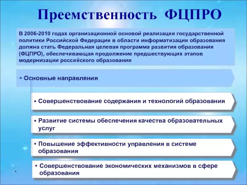 Основы реализации