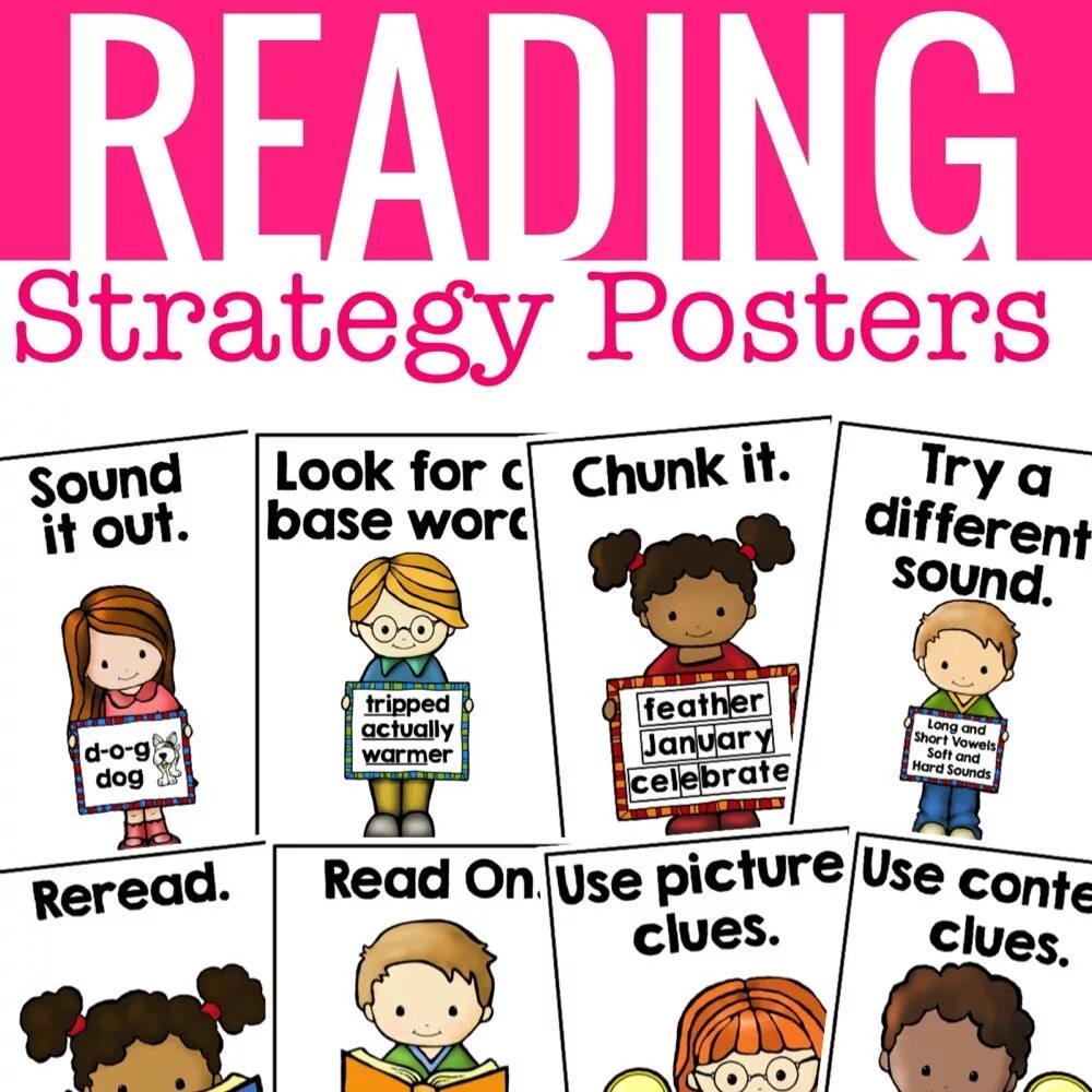 Reading different words. Reading Strategies. Teaching reading. Teaching Strategies reading. Стратегия плакат.