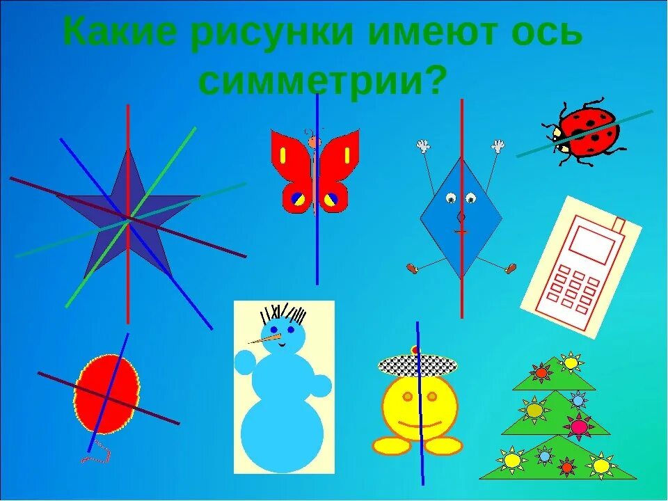 Осевая симметрия рисунки. Симметричные рисунки. Симметричные фигуры рисунки. Симметричные фигуры. Ось симметрии 2 класс.