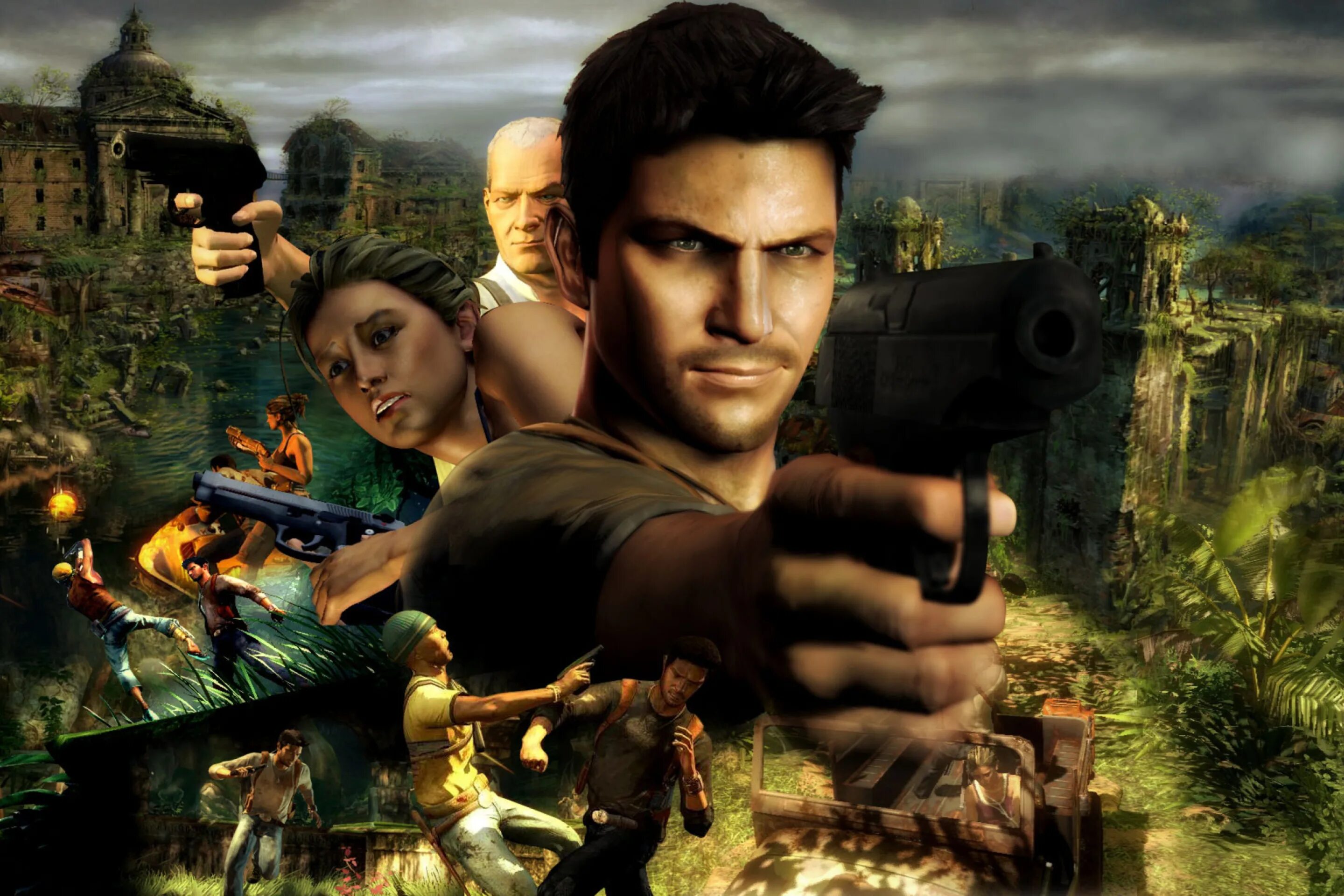 Game of 1 bölüm. Игра Uncharted 1. Анчартед 2007. Игра Uncharted Drake's Fortune. Uncharted 2.