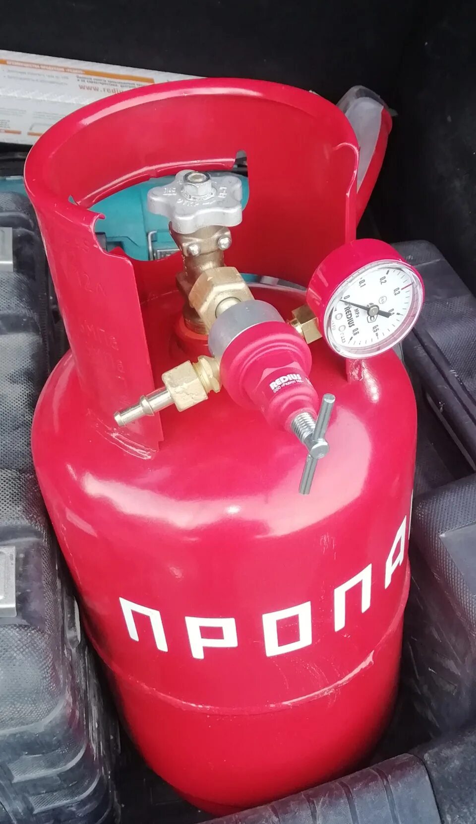 Как подключить газовую горелку к баллону