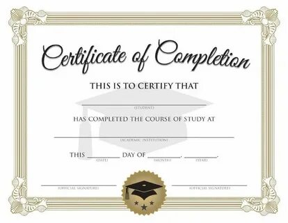 Certificate courses