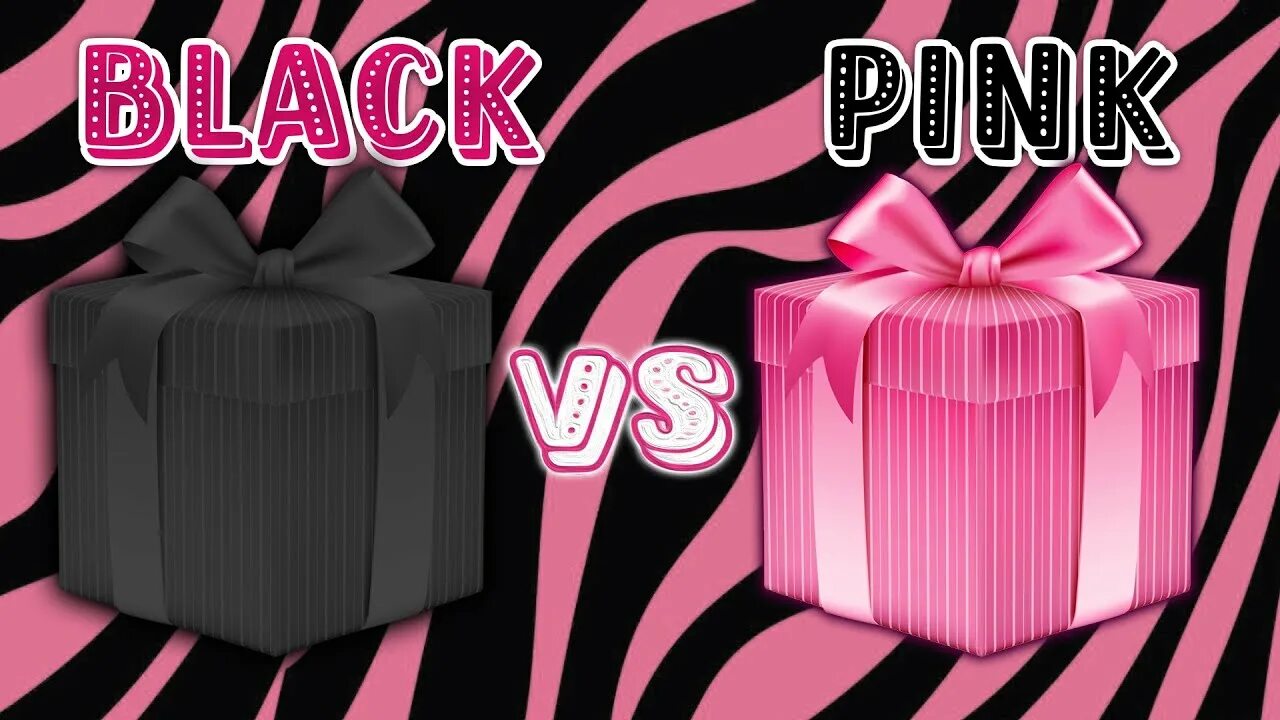 Розовый против черного. Purple vs Pink. Black мы Pink. Розовое против черного ютуб.