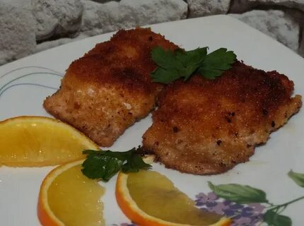 Горбуша жареная на сковороде в кляре