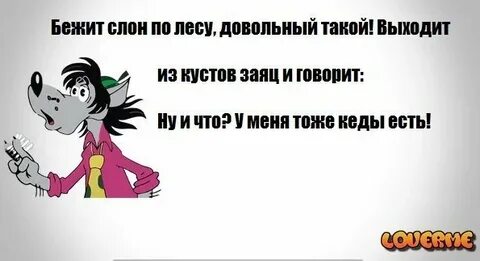 Волк и заяц анекдот