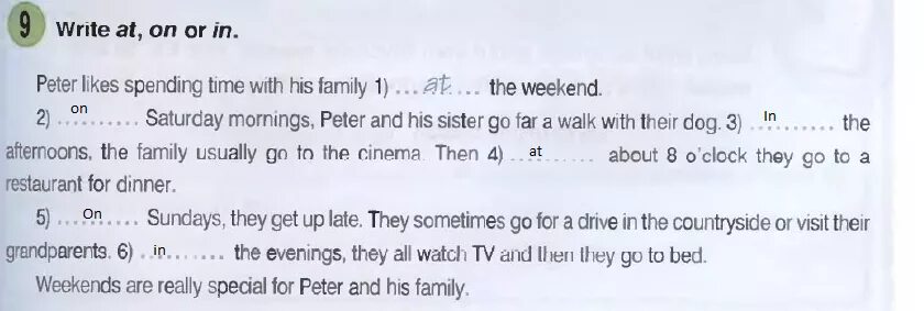 Peter does you like