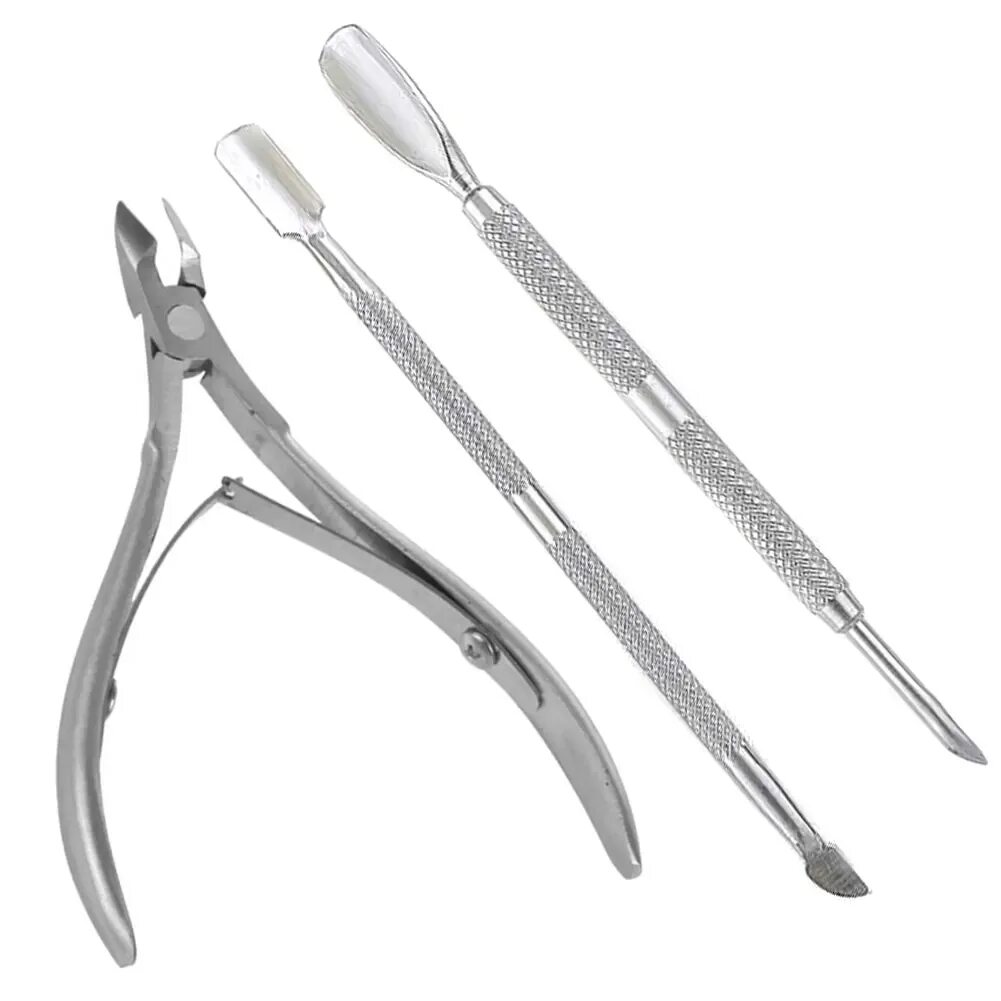 Маникюрные инструменты хорошие. Stainless Steel Nail Cuticle Scissor Spoon Pusher. Маникюрный набор (ножницы и пилка) (Bear). Manicure Pedicure Set/Cuticle Nipper. Инструменты от TNL professional кусачки ножницы пушер.