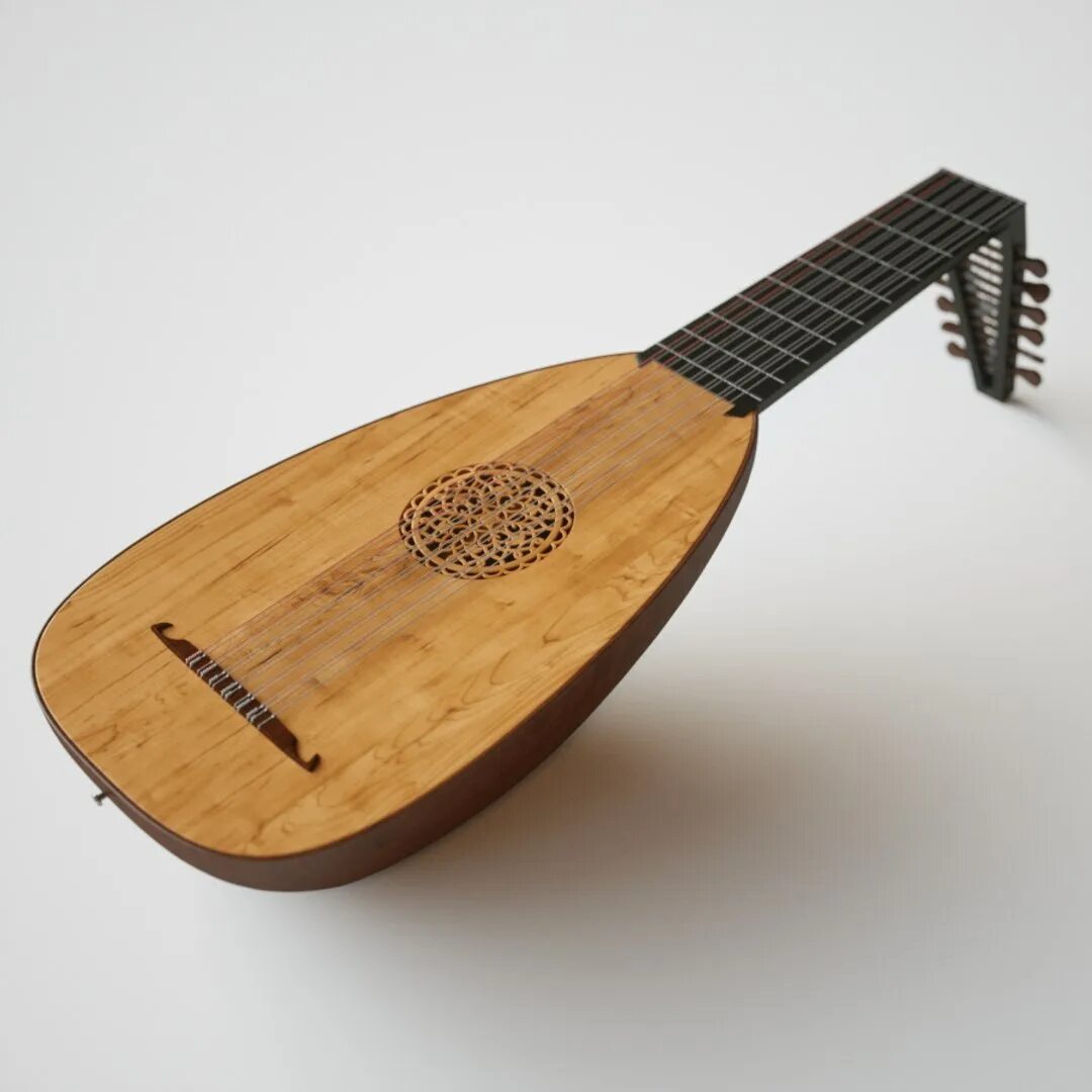 Saltarello III on medieval lute - YouTube
