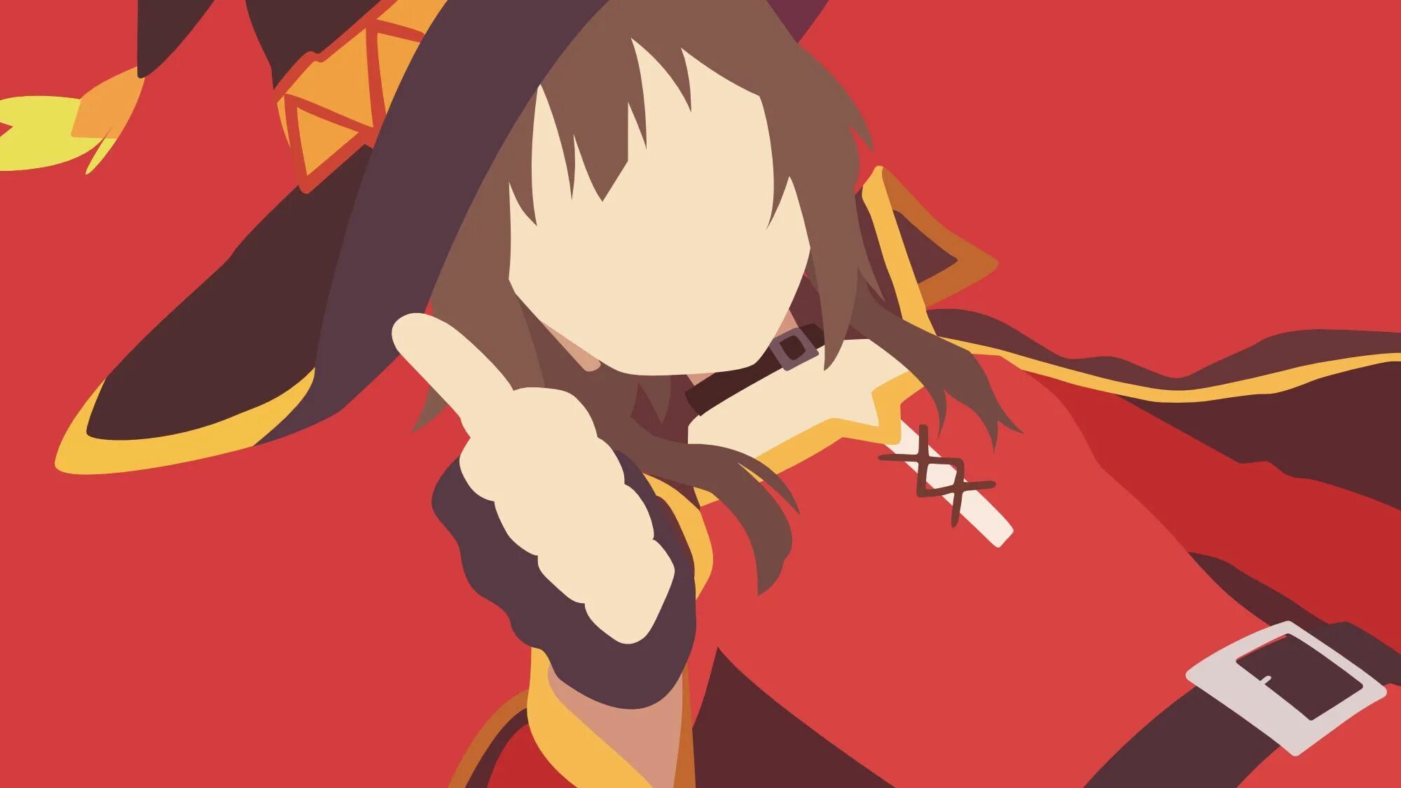 Коносуба джитсу. Konosuba Megumin. Мегумин радуетсягиф.