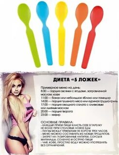 Ложки 5 раз в день