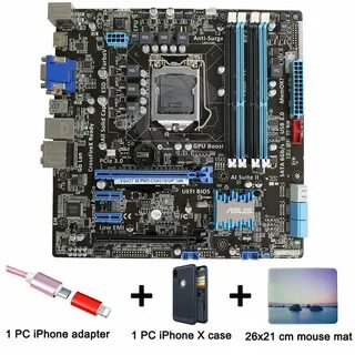 Материнская плата asus p8h77 m