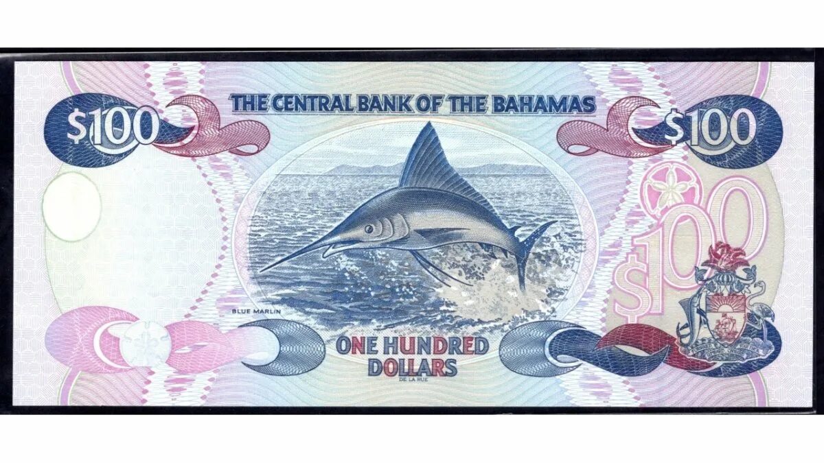 Различные купюры. Деньги с изображение рыбы. Красивые бумажные деньги. Купюры разных стран.