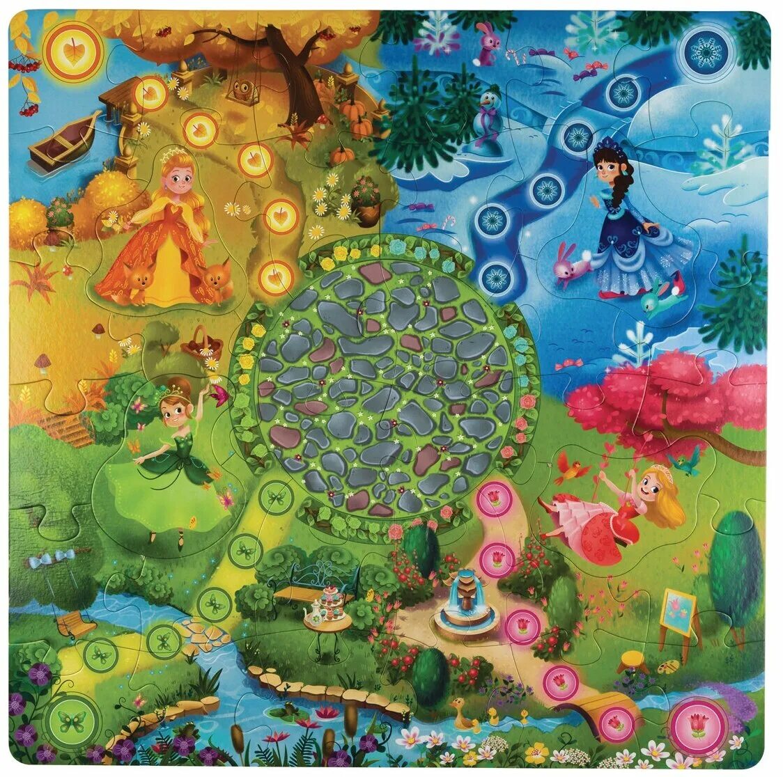 развивающие пазлы картон. сказочное королевство игра настольная. пазл. настольные игры пазлы. настольные игры пазлы.