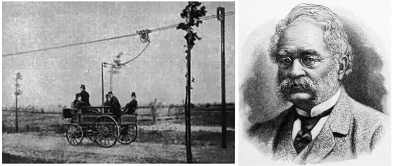 Сименс открыл. Первый троллейбус сименса 1882 г. вернер фон сименс троллейбус. вернер сименс изобретения.