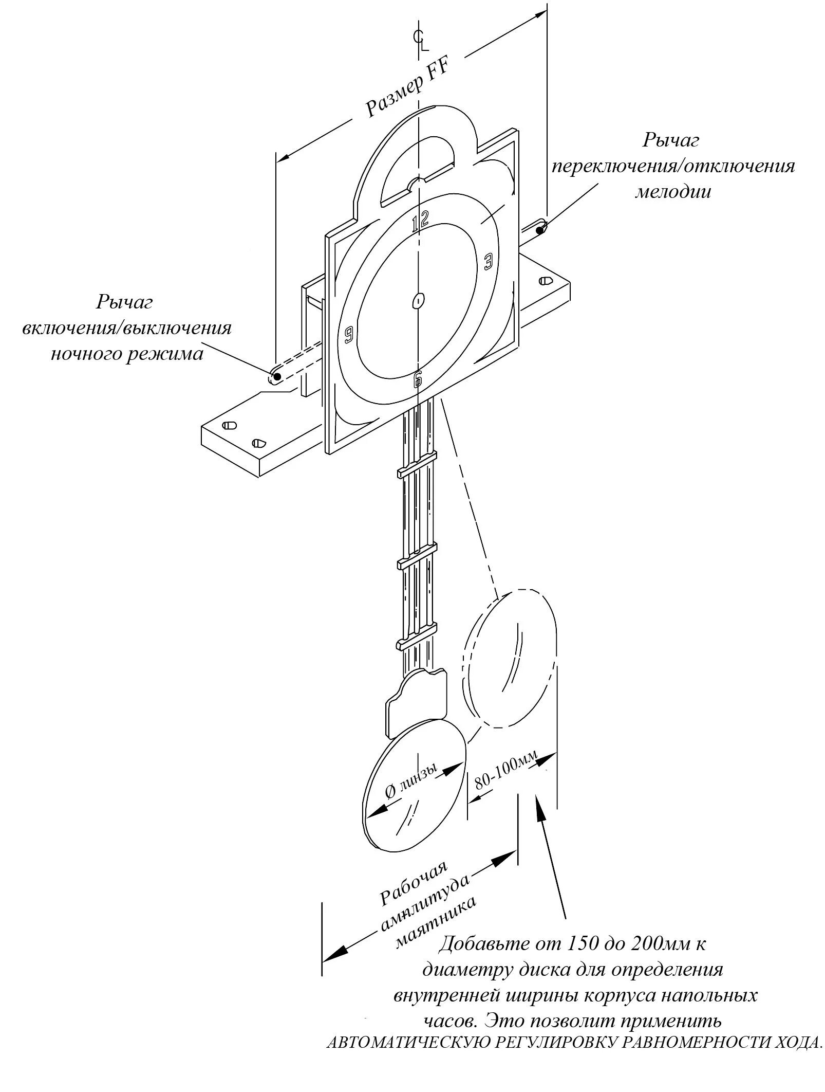 Регулировка настенных часов с маятником своими руками. Регулировка маятника в настенных механических часах. Регулировка точности хода маятниковых часов. Чертеж корпуса напольных часов. Отрегулировать настенные часы