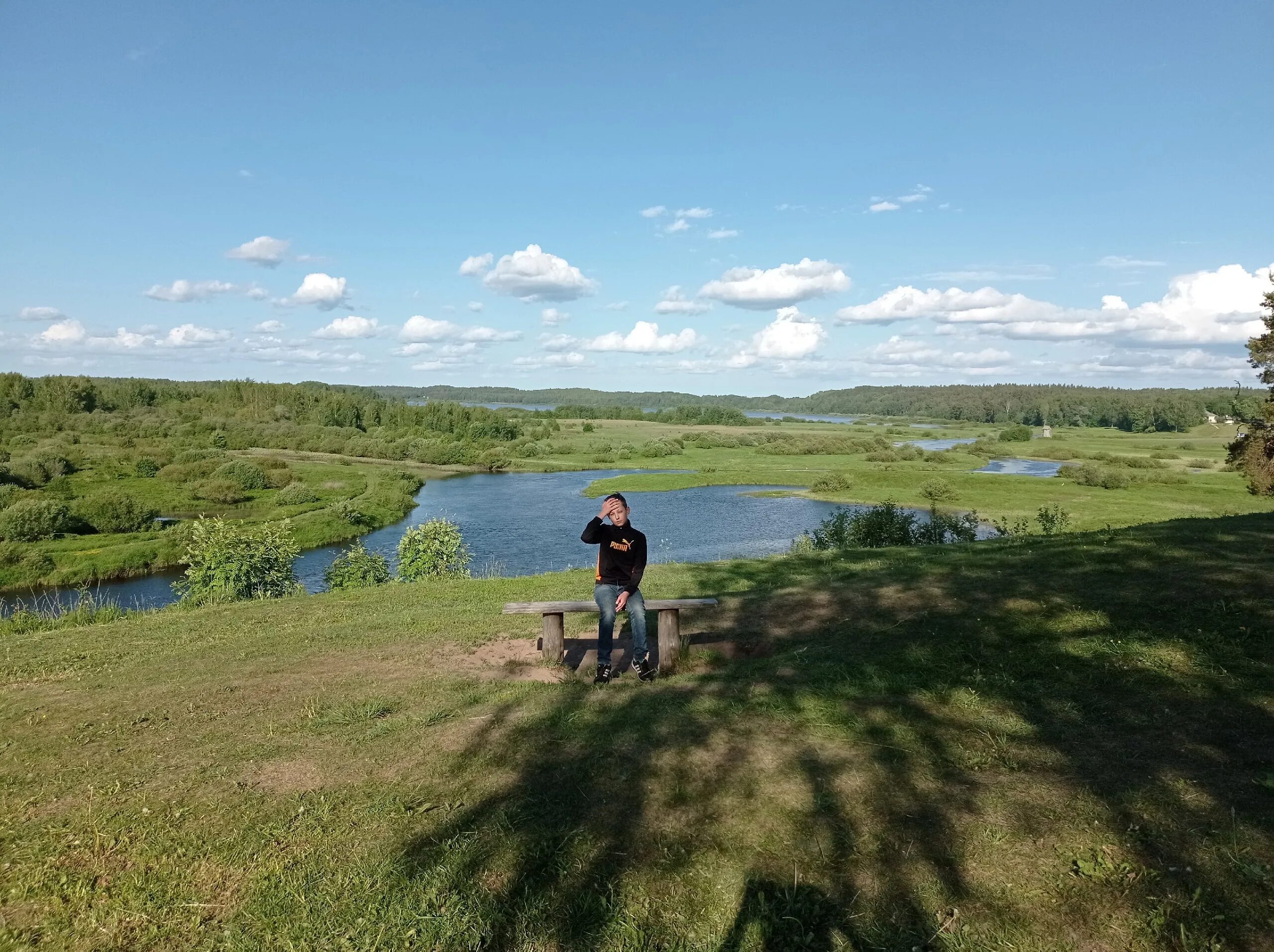 Б берега в контакте. Захват озера