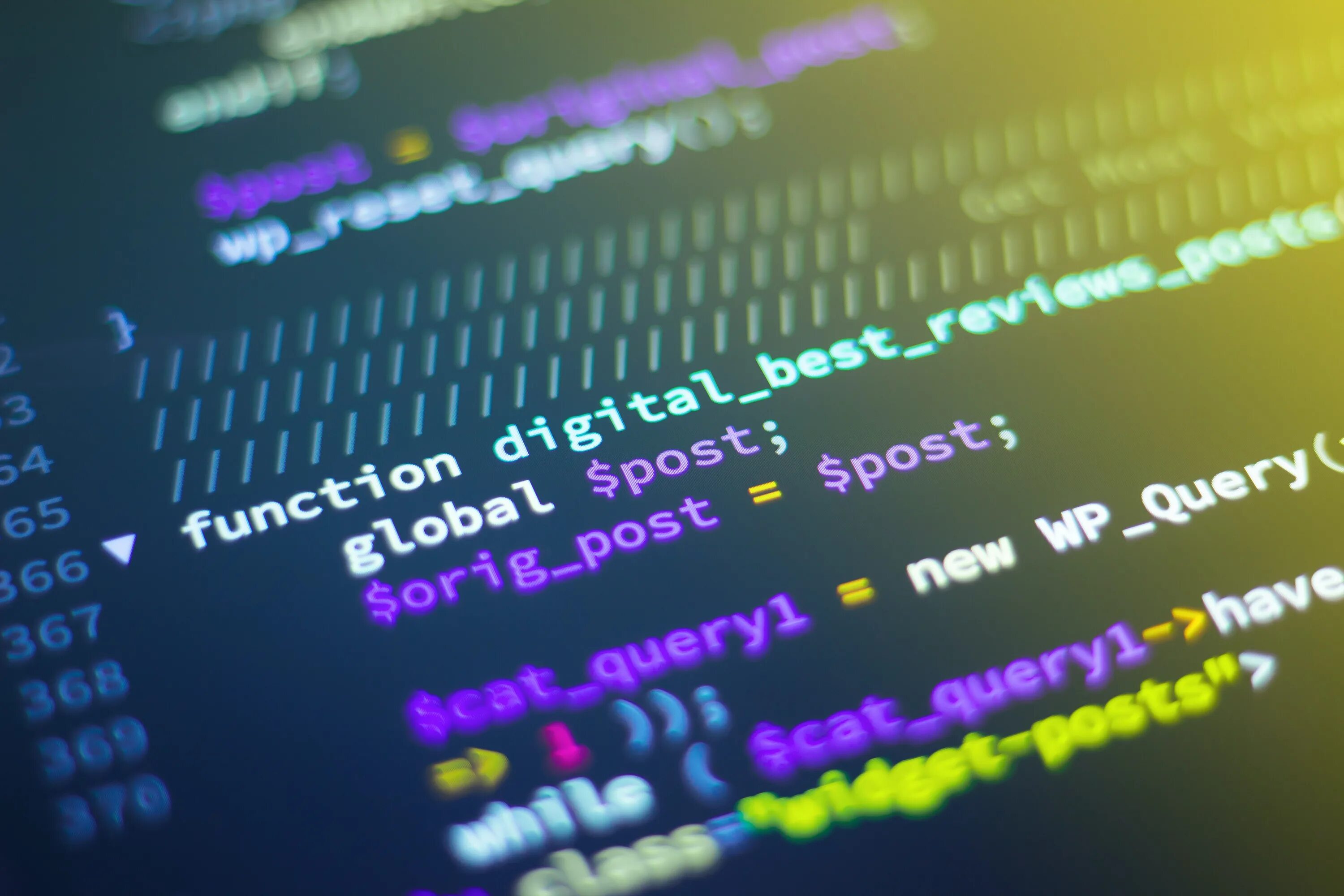 Web site code