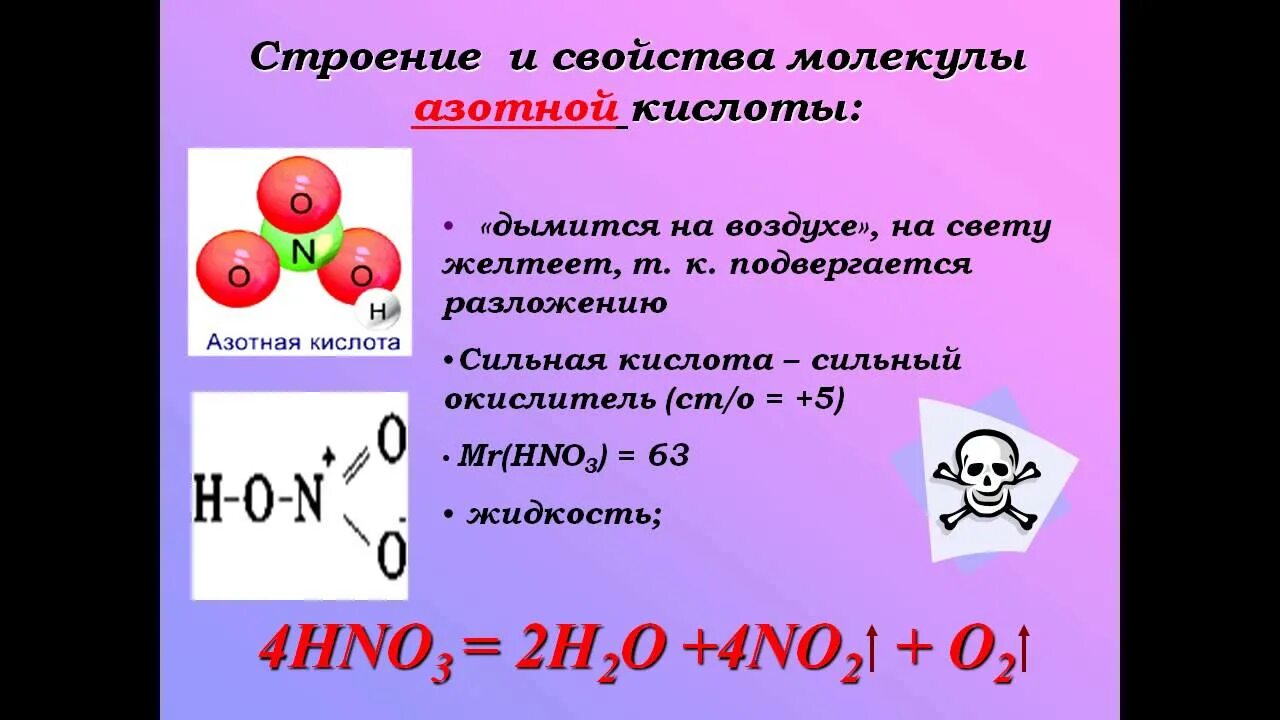 К какому классу соединений относится вещество hno3