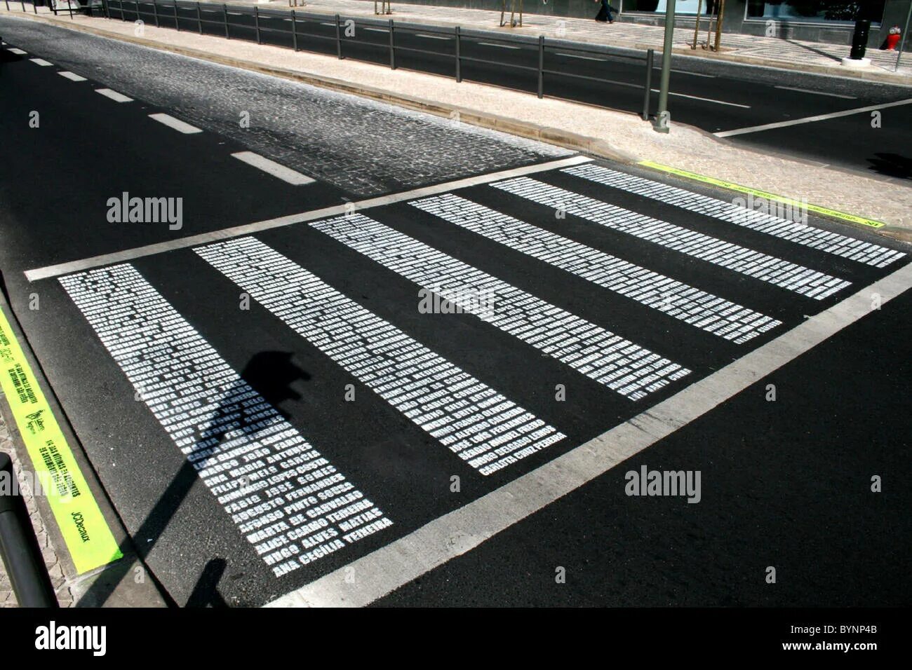 For the zebra crossing